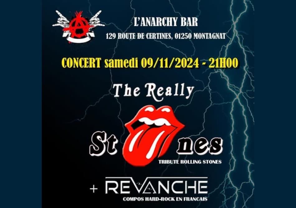 Affiche Montagnat – Anarchy Bar